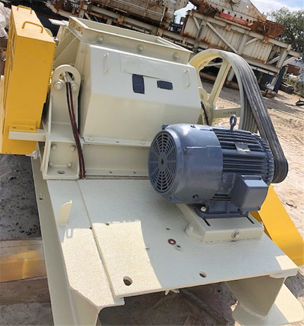 2 Units - Jeffrey 24" X 30" Double Roll Crushers, Each With 25 Hp Motor)